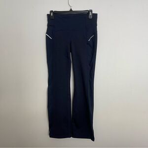 Athleta Polar Fleece Lined Boot Cut Legging in Deep Navy